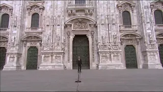 Amazing Grace Andrea Bocelli in Milan Cathedral 2020 Music for Hope