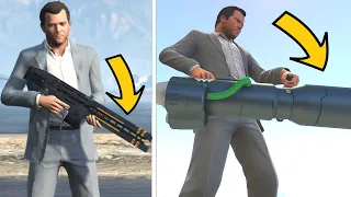 GTA 5 -  All Secret And Rare Weapon Locations (Widowmaker, Rail Gun & more)