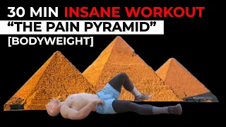 30 Min INSANE Bodyweight Workout "The Pain Pyramid" - Happy Aloha Friday!