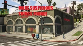 MORE MYSTERIOUS THINGS FOUND IN GALLERY GTA V! Weird red drawing?