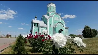 Электронный звонарь. Праздничный звон,  7 колоколов.  Храм преподобного Амвросия Оптинского.