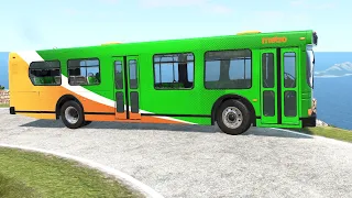 BeamNG Drive - Short Bus in Italy