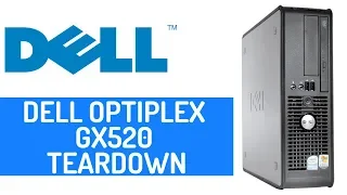 Dell Optiplex GX520 TearDown Disassembly / No Power / Detecting Problem