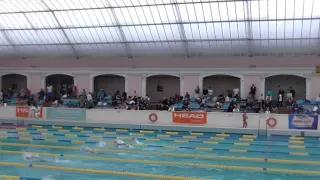 50м вольный стиль, мужчины, 2-й заплыв. Kyiv Open Swimming Masters 2015.