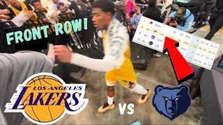 LAKERS BACK To 8th SEED! Front Row Lakers vs Grizzlies