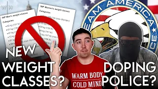 NEW WEIGHT CATEGORIES? USA Nationals, & Trump Passes the Rodchenkov Act | WL News