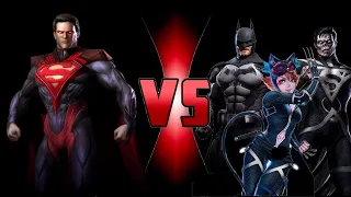 Can you beat injustice using only regime Superman? [injustice mobile]