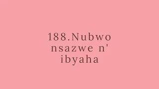 188. Nubwo nsazwe n' ibyaha