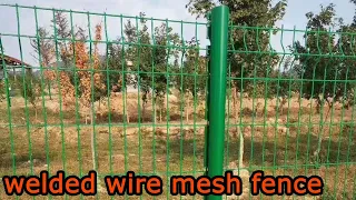 3D panel fence,welded wire mesh fence with peach post