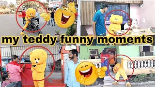 my teddy funny moments 😂 | dance in public | prank