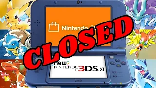 Nintendo 3DS eShop is CLOSED! No More Pokemon Games...
