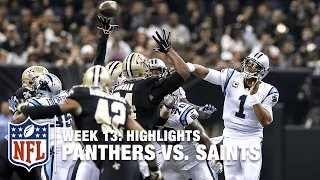 Panthers vs. Saints | Week 13 Highlights | NFL