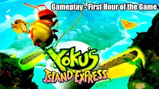 Yoku's Island Express (PS4 PRO) Gameplay - First Hour of the Game | No Commentary