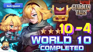 Guardian Tales World 10-4 - ⭐⭐⭐ Substage Hidden Library 守望傳說 - 普通10-4 第十章未踏之地 가디언 테일즈