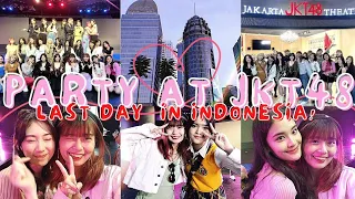 Vlog 45: PARTY AT JKT48 THEATER! + Last day in Indonesia (Finale)