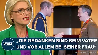 WILLIAM SPRINGT FÜR CHARLES EIN: "Man sieht ihm den emotionalen Stress an, er hat abgenommen"