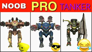 NOOB VS PRO VS TANKER WAR ROBOTS (Part -1)