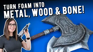 How you can turn foam into steel, wood and bone!
