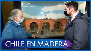 🪓el ARTISTA de los DIORAMAS del METRO de SANTIAGO 🇨🇱 🖌️ RODOLFO GUTIÉRREZ ZERREITUG