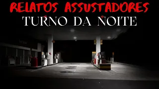 5 Relatos NO TURNO DA NOITE Assustadores | Histórias de Terror Ep. 110