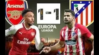 Arsenal - Atletico Madrid 1-1 Summary ALL GOALS SEMIFINAL UEFA 2018 ( SKILLS / DRIBBLING )