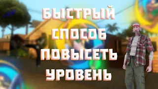 КАК БЫСТРО ПОВЫСИТЬ СВОЙ ИГРОВОЙ УРОВЕНЬ | Online RP | SAMP (Samp Mobile)