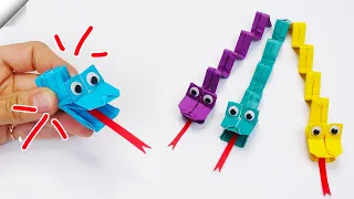 Jumping Paper Snake - Moving paper toys