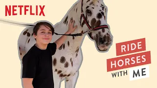 Ride Horses w/ Andrew Diaz 🏇 We Can Be Heroes | Netflix After School