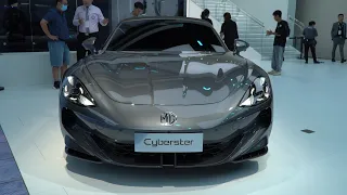 2023 MG Cyberster exterior and interior dynamics detailed video(4K)