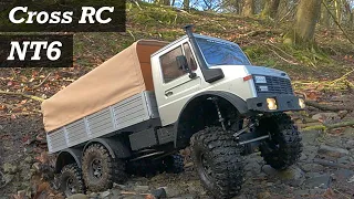 CROSS RC NT6 WORLDS BEST LOOKING 6x6 ROCK CRAWLER - UNBOXING AND RUNNING REVIEW