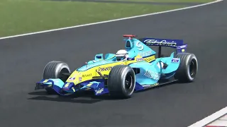 MEXICO F1 | Renault R26 Fernando Alonso tv cam | Assetto Corsa