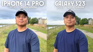 iPhone 14 Pro vs Galaxy S23 camera comparison! HEAVYWEIGHT BATTLE! 🔥