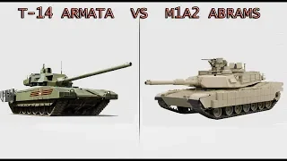 T 14 ARMATA VS M1A2 ABRAMS