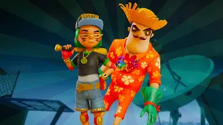 *INTENSE* Game With New BRAVE Swag Skin! | Secret Neighbor