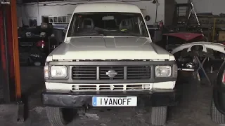 Ремонт автомобиля Nissan Patrol 1992 RD28 Замена прокладки ГБЦ Часть первая