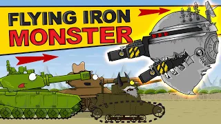 "Flying Monster" Cartoons about tanks