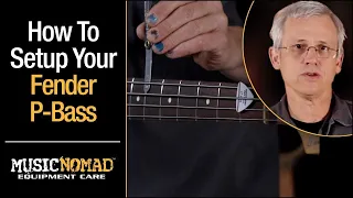 FENDER P-BASS - How to Setup your Bass Guitar, Step-by-Step