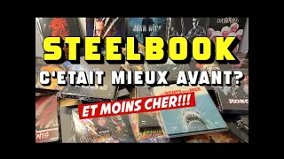 STEELBOOK ★ C'ÉTAIT MIEUX AVANT!? ET MOINS CHER? 😡 LA COLLECTION BLU-RAY!