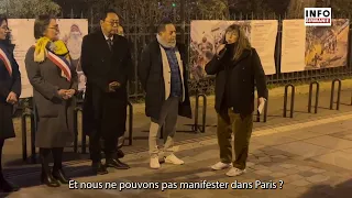 Jane Birkin à Paris le 1er février 2023