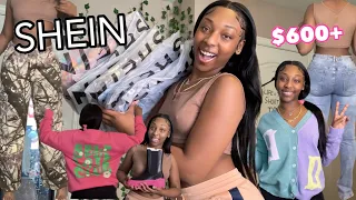HUGE SHEIN FALL CLOTHING HAUL 2022 | SHOES + TRENDS + BASICS + ACCESSORIES & MORE