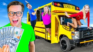 LAST TO LEAVE SCHOOL BUS WINS $10,000!