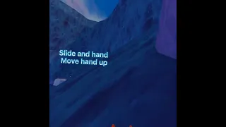 How to slide outside of the map in mountains (gorilla tag) #gorillatag