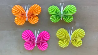 How to fold a butterfly using origami paper.