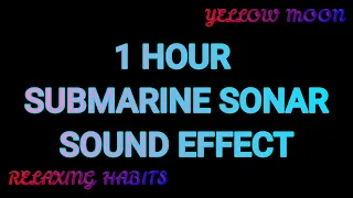 1 Hour Submarine sonar🔘sound effect