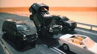 Transformers DOTM stop motion (part4)(Spanish) (Highway battle)