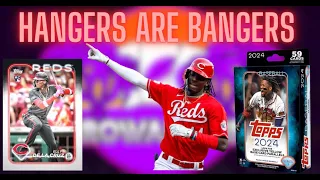 Hangers Are Bangers!! 2024 Topps Series 1 Hanger Box Review!