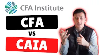 🔥 EXAMEN CFA vs CAIA ¿CUÁL es MEJOR? COMPARACIÓN COMPLETA (TEMAS, NIVELES, PRECIOS...)
