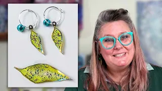 Make Shrink Plastic Earrings with Emma Jo - A Lavinia Stamps Tutorial