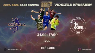 ASK Zemessardze/LSPA - HK Ogre/HYDROX | Vīriešu handbola virslīga 2022/2023