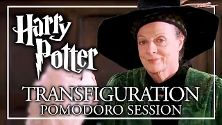 TRANSFIGURATION CLASSROOM AMBIENCE - Harry Potter POMODORO Study Session Harry Potter Ambience ASMR